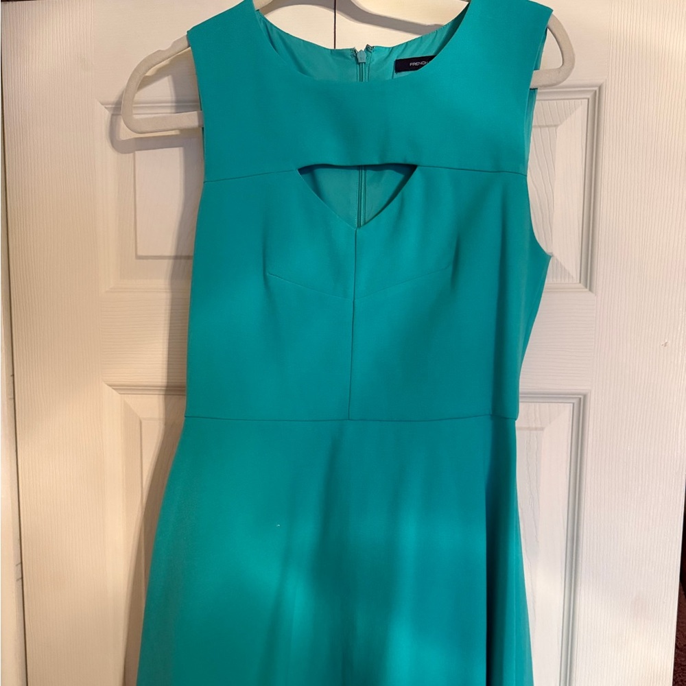French Connection Teal Midi Dress